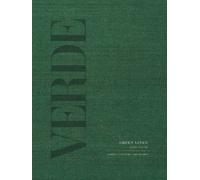 Verde - Green Linen Decorative Book | Ideal for Coffee Table Stacking and Interior Design Styling: Hardcover Accent Decor for Stacking and Home Staging | Rich Emerald Aesthetic