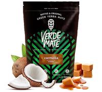 Verde Mate Green Carmella 500 g - Yerba Mate Torréfié Saveur Caramel et Noix de Coco - Infusion Énergisante - Alternative Café -Thé Brésil - Qualité Supérieure