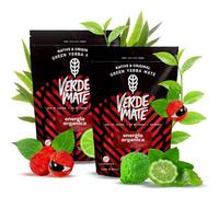 Verde Mate Green Energia Organica 1 kg (2x500g) - Yerba Maté Bio avec Guarana, Source Naturelle d’Énergie, Saveur Fraîche & Stimulante
