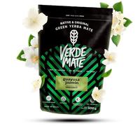 Verde Mate Green Guayusa Jazmín 500 g | Yerba maté délicate avec guayusa et jasmin | Pour débutants et avancés | Composition naturelle | Thé Yerba Maté brésilienne | Yerba Maté stimulante 0,5 kg