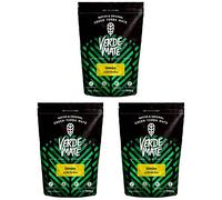 Verde Mate Green Limón 3x500g yerba mate citron boisson maté brésilien | Maté vert du Brésil aux arômes naturels de citron et citronnelle. Lot de 3 sachets de 500g pour une fraîcheur intense