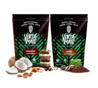 Verde Mate Green Pack 2 Yerba Mate Tostada Dulcessa Coffee Chocolat | Lot de 2 yerba maté torréfié Verde Mate avec chocolat, café, amandes et coco. Une alternative gourmande à déguster chaude