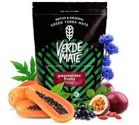 Verde Mate Green Passionate Fruits 0,5kg | Yerba maté fruité | Composition riche et exotique de yerba maté | La puissance d'un rafraîchissement fruité | 500 g
