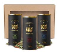 Verde Mate Green Premium 3x200g - Coffret de yerba mate de luxe