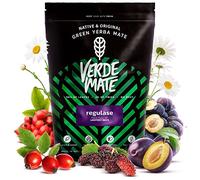 Verde Mate Green Regulase 500g yerba mate avec des fleurs et des herbes | Yerba maté brésilienne aux herbes et fleurs, avec sureau noir, graines d'aneth, camomille, mûre blanche et cynorhodon