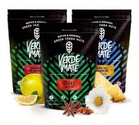 Verde Mate Green Set 3x500g Yerba Mate Brésilienne Fruité Herbes | Coffret de trois yerba mate vertes du Brésil aux notes fruitées et d'herbes