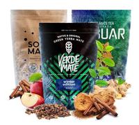 Verde Mate Green Yerba Maté Set 3x500g 1,5kg | Yaguar | Soul Mate | Édition D'hiver | Yerba Maté du Brésil | Café Alternatif | Caféine Naturelle