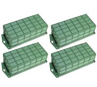 Verde Schiuma Floreale Rettangolo Gabbia Portafiori con Schiuma Floreale per Fiori Fresci Gabbia Ciotola per Tavolo Centrotavola Arrangement Floreale (4)