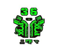 (Verde402)Stickers Compatible With Fox 36 Factory Step Cast 2021 Bike Fork