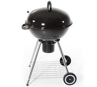 Verdelook Barbecue en Acier émaillé avec Couvercle Cuisine à la Grille Grill extérieur