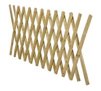 Verdelook Barrière extensible en bois 250 x 80 cm Décoration Ameublement Protection Jardin
