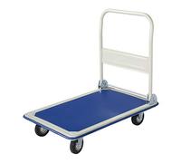 VERDELOOK Chariot Pliable Polyvalent, 90 x 61 x 86 cm, capacité de Charge 300 kg, Bleu