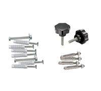 VERDELOOK Ensemble de vis et fischer pour tente milos