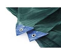 VERDELOOK Filet antifiche monofilament en polyéthylène pour la récolte des olives 12 x 12 m Vert