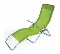 Verdelook lit à Bascule Riccione de Couleur Vert 94 x 58 x 82 cm ameublement extérieur Jardin