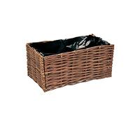 Verdemax 2258 Jardinière en Osier 60 x 60 x 20 cm