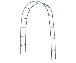 Verdemax 3449 Arc Décoratif pour Plantes Grimpantes Fer Vert 130 x 37 x 240 cm