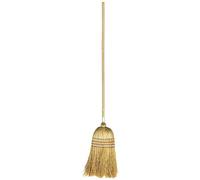 Verdemax 4054 Balai en sorgho avec Manche pour Enfant 70 cm