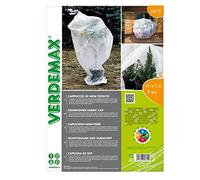 VERDEMAX 5815 Lot de 3 Rouleaux de Papier Peint intissé 17 g/m² Blanc 1 x 1,6 m