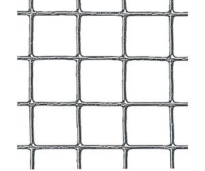 Verdemax 9034 Rouleau de Filet carré en métal galvanisé Gris 1 x 5 m