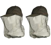 Verdemax Chapeau avec moustiquaire (Lot de 2)