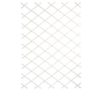 Verdemax Treillis Extensible PVC Blanc 3 x 1 m 7551