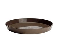 Verdenia 7245 Dessous de Pot de Fleurs pour Plantes et Herbes en Plastique léger et Stable Rond Plusieurs Couleurs Dimensions Structure en Bois Ø 11 cm 35 cm Marron