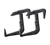 VERDENIA Support de jardinière en rotin - Support pour jardinière de Balcon - Accessoires pour Balcon - Accessoires extérieurs - en Plastique - Léger et Stable - Plusieurs Couleurs - 23837 - Graphite