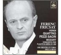 Verdi - 4 Sacred Pieces/Flute & Harp Concerto K 299