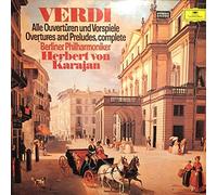 Verdi - Alle Ouvertüren & Vorspiele, Berliner Philh., Karajan [2xVinyl]