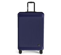 Verdi Bagage rigide à roulettes pivotantes - Valise de voyage légère, bleu marine, Checked Large 28-Inch