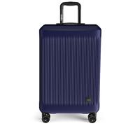 Verdi Bagage rigide à roulettes pivotantes - Valise de voyage légère, bleu marine, Checked Medium 24-Inch