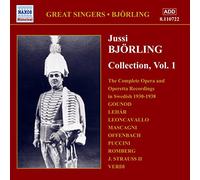 Jussi Björling – Verdi – Bjorling Collection Vol. 1 – Import – NAXOS