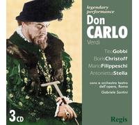 Verdi : Don Carlo. Gobbi, Filippeschi, Santini