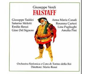 Verdi : Falstaff 1949. Rossi, Taddei, Carteri, Pagliughi, Meletti, Nessi.
