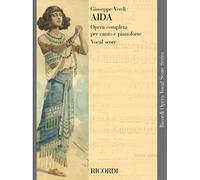 Partitions classique RICORDI VERDI G. - AIDA - CHANT ET PIANO Voix solo, piano