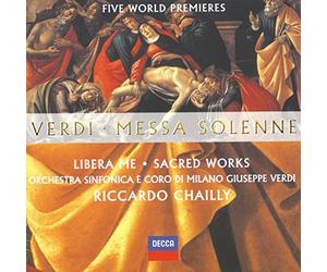 Verdi, G. - Messe solennelle / Libera me / Oeuvres sacrées