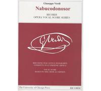 VERDI G. - NABUCODONOSOR - CHANT ET PIANO