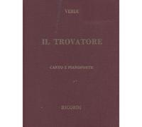 VERDI G. - TROVATORE - CHANT ET PIANO