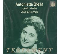 Verdi, Giuseppe - Antonietta Stella operatic arias by Verdi & Puccini Testament