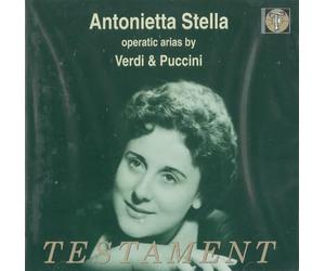 Verdi, Giuseppe - Antonietta Stella operatic arias by Verdi & Puccini Testament