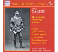 Enrico Caruso – Verdi, Giuseppe – The Complete Recordings, vol. 4 – NAXOS