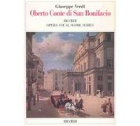 Verdi Giuseppe Oberto Conte Di San Bonifacio Chant(Satb)/Piano G