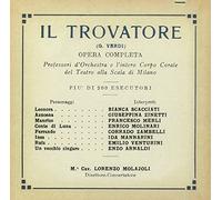Verdi : Il Trovatore GA 1930. Molajoli, Merli, Scacciati, Molinari, Zinetti