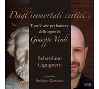 Verdi : Intégrale des Arias pour Baryton/Sebastiano Cigognetti