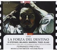 Verdi : la Force du Destin. Di Stefano, Milanov, Warren, Tozzi, Elias, Previtali.