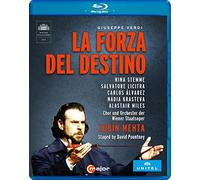 Verdi : La force du destin. Stemme, Miles, Licitra, Alvarez, Krasteva, Pountney, Mehta. [Blu-ray]