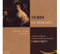 Verdi: La Traviata by GRUBEROVA,EDITA / LSO / RIZZI / + [Audio CD] NEUF
