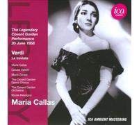 Maria Callas - Traviata: Legendary Covent Garden Performance 1958 [New CD]
