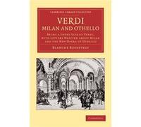 Verdi Milan and Othello - Blanche Roosevelt - Cambridge University Press - Livre en Anglais - Paperback Blanche RooseveltBlanche Roosevelt (Auteur)